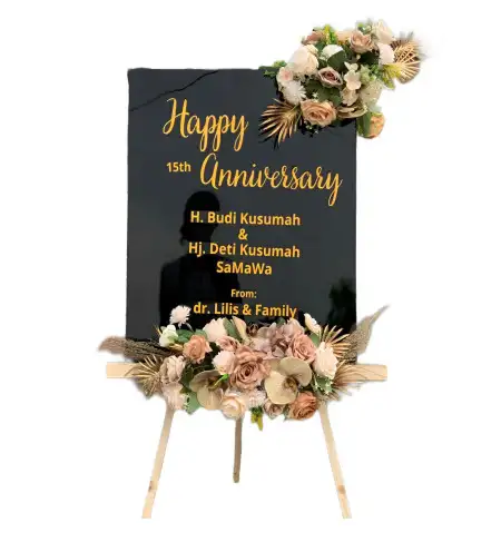 Papan Bunga Akrilik Mayang Mangurai