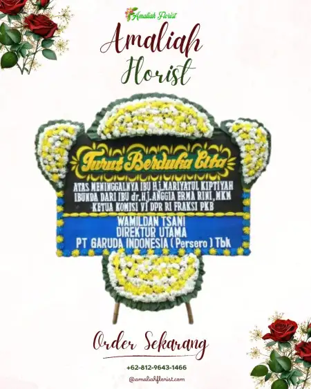 Papan Bunga Duka Mayang Mangurai